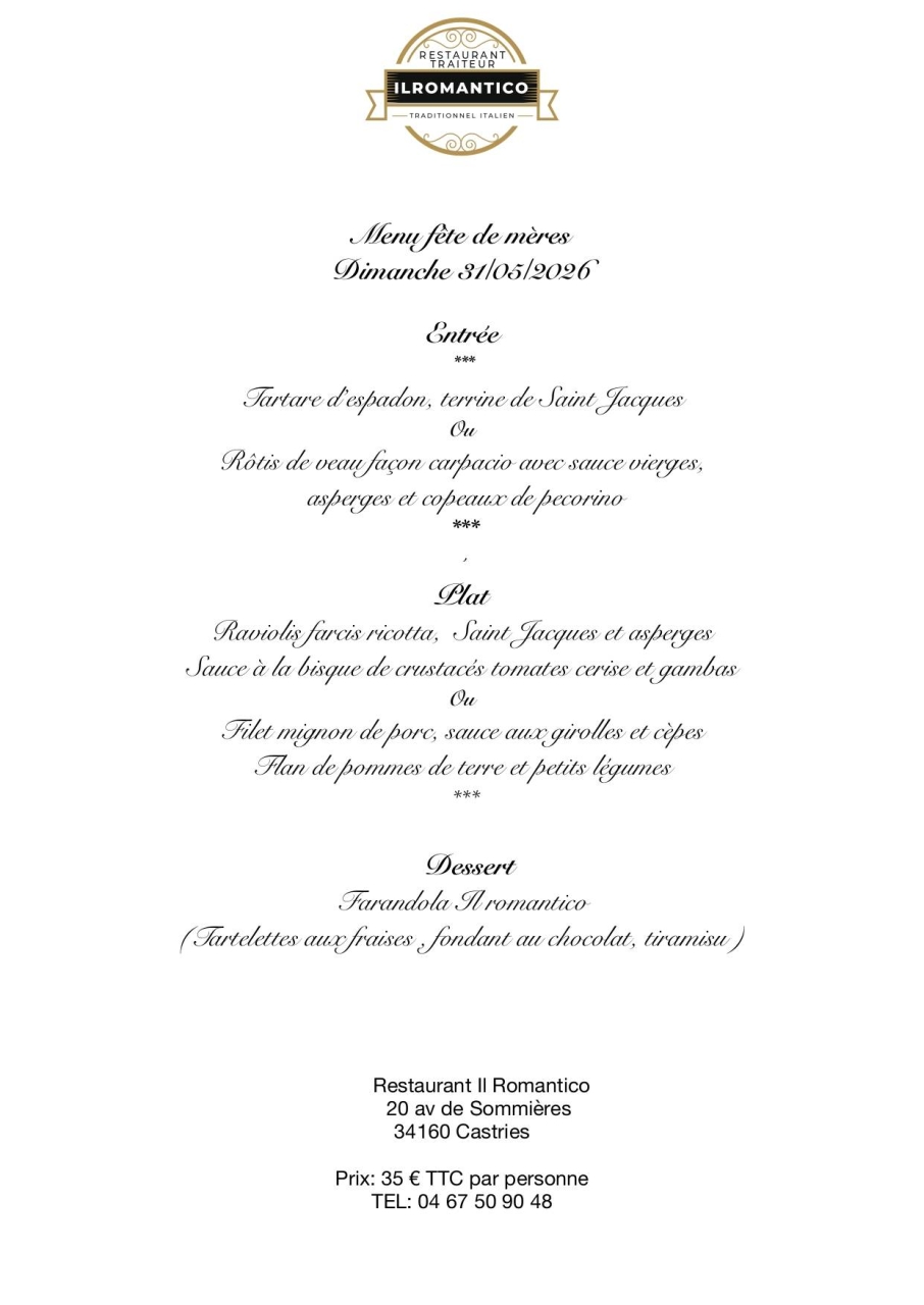 Il Romantico - restaurant CASTRIES - Restaurant gastronomique Castries